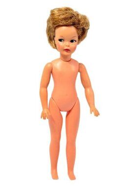 Vintage Pepper Doll Tammy Little Sister Fashion Doll 9 inch Brunette 1960s